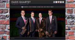 Desktop Screenshot of oasisquartet.com